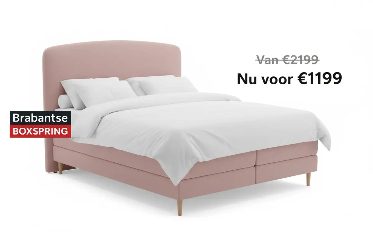 Boxspring - Roze